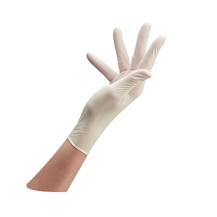Sibel - Latex Wegwerphandschoenen Gepoederd Wit - 100 Stuks