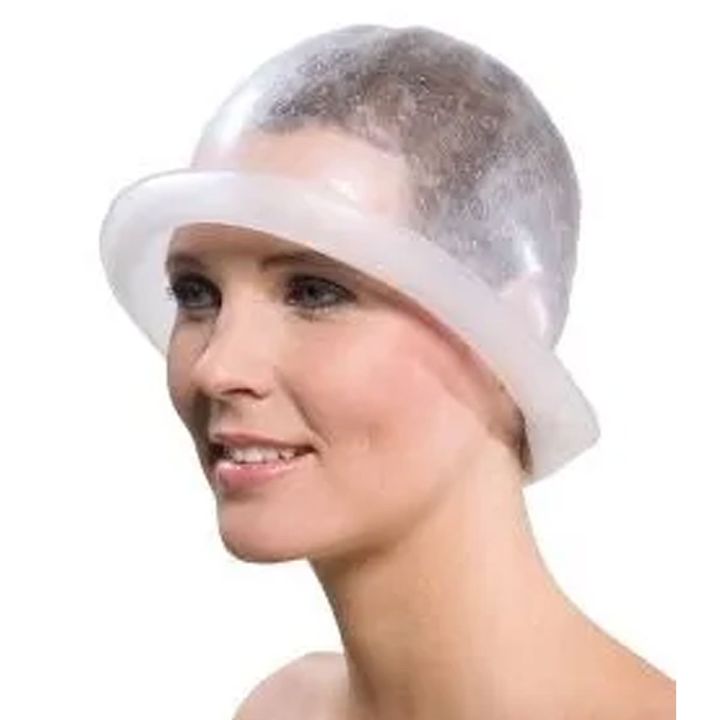 Sibel Lory Siliconen Blondeermuts met Haaknaald