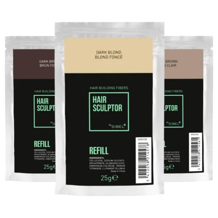 Sibel Hair Sculptor Hair Building Fibers Refill 25 gr
