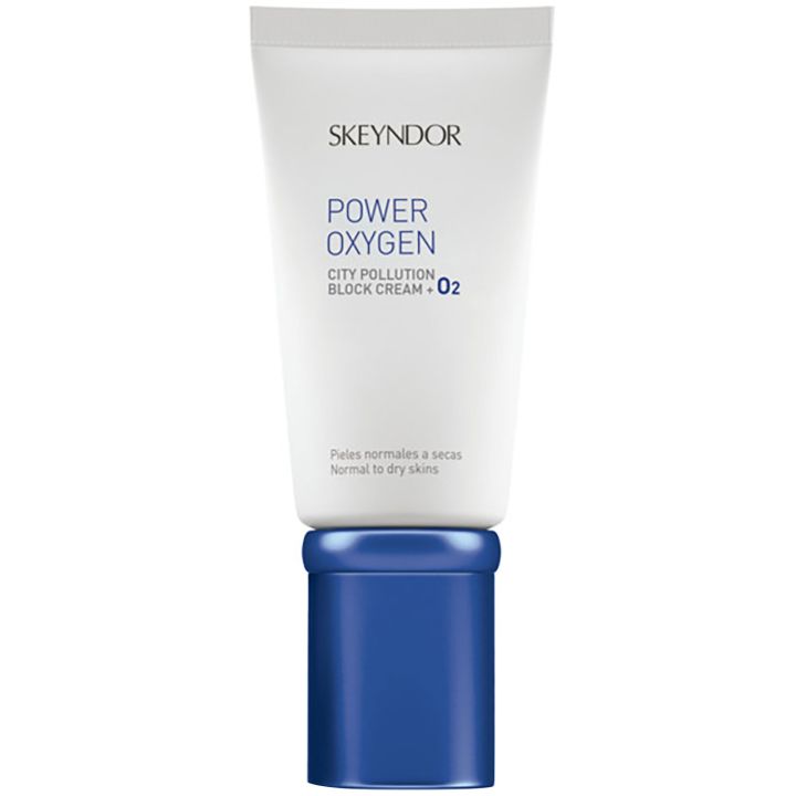 Skeyndor - City Pollution - Block Cream + O2 - Normale/Droge Huid - 50 ml