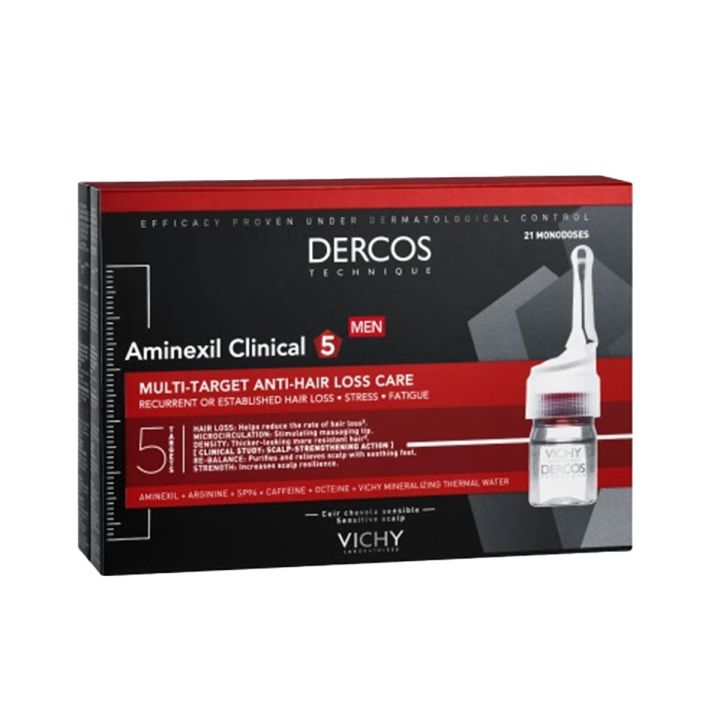 Vichy Dercos Aminexil Clinical 5 Man 21 ampullen