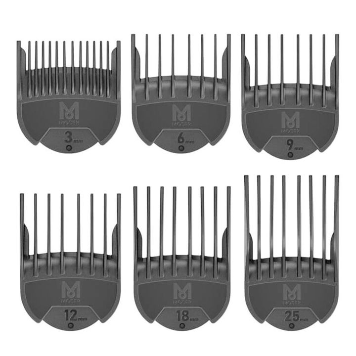 Wahl - Opzetkam Type 19 Set Plastic 1802 Nr. 1 t/m 4 + 6 + 8