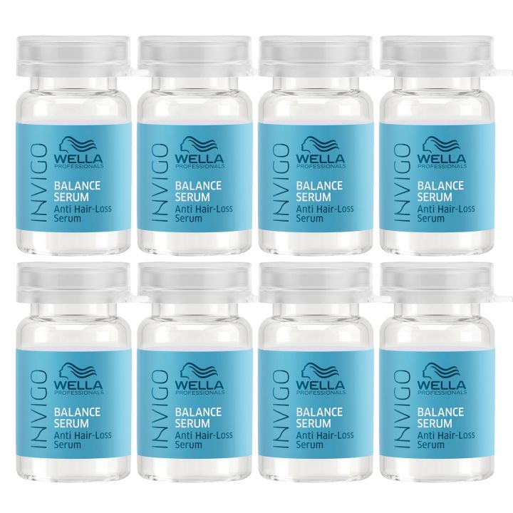 Wella Professionals - Invigo - Scalp Balance - Anti Haaruitval Serum - 8x6 ml