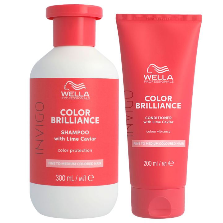 Wella Professionals - Invigo - Color Brilliance - Gekleurd & Fijn Haar - Voordeelset