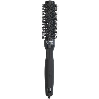 Olivia Garden Expert Blowout Shine Wavy Black 25 mm