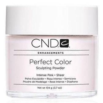 CND - Enhancements - Perfect Color Sculpting Powders - Intense Pink