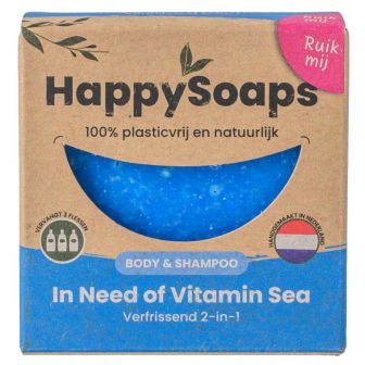 HappySoaps Shampoo Bar In Need Of Vitamin Sea 70 gr