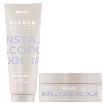 Indola - Blonde Expert - InstaCool Shampoo & Conditioner set