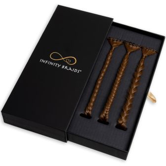 infinity braids mini ginger