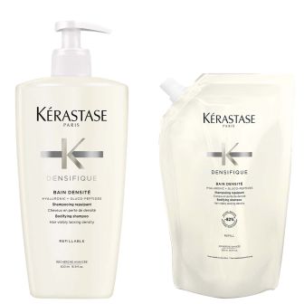 kerastase bain densifique shampoo refill set