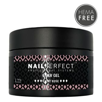 Nail Perfect - Fiber Gel - Light Rose - 14gr