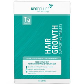 Neofollics - Hair Growth Supporting Tablets - Dagelijkse ondersteuning voor sterke haargroei - 100 Stuks