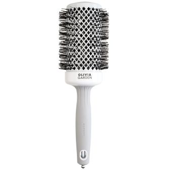 Olivia Garden Expert Blowout Shine White & Grey 55 mm