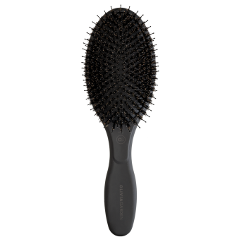 Olivia Garden Expert Care Oval Boar Nylon Black