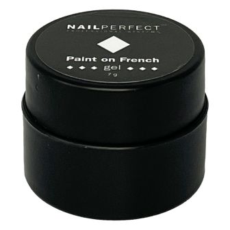 Nail Perfect Paint On French Gel White 7 gr