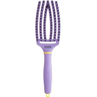 Olivia Garden FingerBrush Boar&Nylon Snuggle Purple