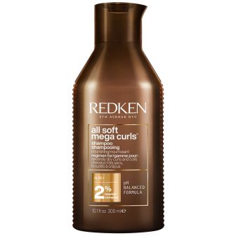 Redken - All Soft Mega Curls Shampoo voor Kroeshaar en Krullen - 300 ml