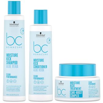 Schwarzkopf - BC Bonacure - Moisture Kick - Voordeelset voor droog haar