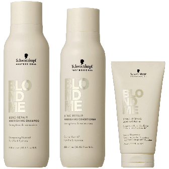 Schwarzkopf - Blond Me - Nourishing Shampoo, Conditioner & Leave-in set Packshot