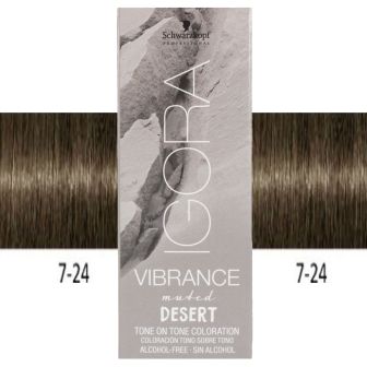Schwarzkopf - Igora Vibrance - 7-24 - Muted Desert - 60 ml