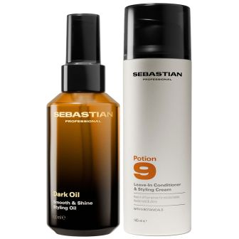 Sebastian - Dark Oil & Potion 9 Voordeelset voor Droog en Beschadigd Haar