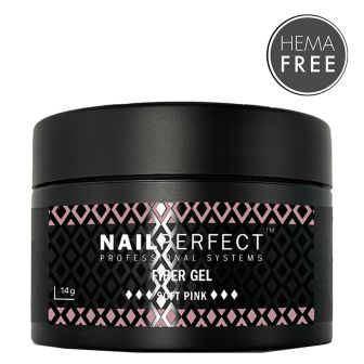 Nail Perfect - Fiber Gel - Soft Pink - 14gr