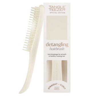tangle teezer detangling brush porcelain cream