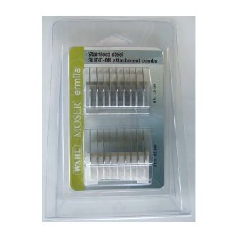 Wahl - Opzetkam - Type 19 - Set Metalen Lamellen - Nr. 0,5 & 1,5