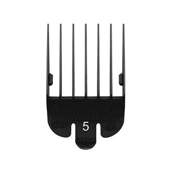 Wahl - Opzetkam - Type 1 - Plastic Zwart - Nr. 5 - 16 mm