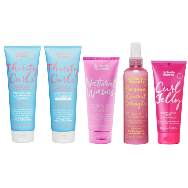Umberto Giannini - Krultype 2: Wavy Voordeelset