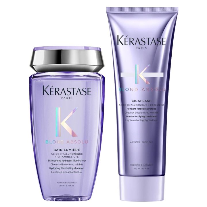 Kérastase Blond Absolu Shampoo + Conditioner Voordeelset Blond Haar