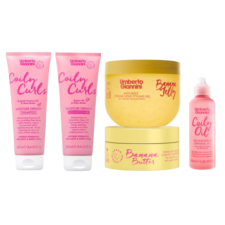 Umberto Giannini - Krultype 4: Coily Voordeelset