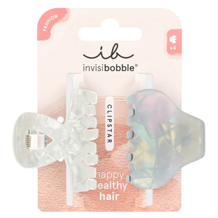Invisibobble - Clipstar Pearly Frost - M