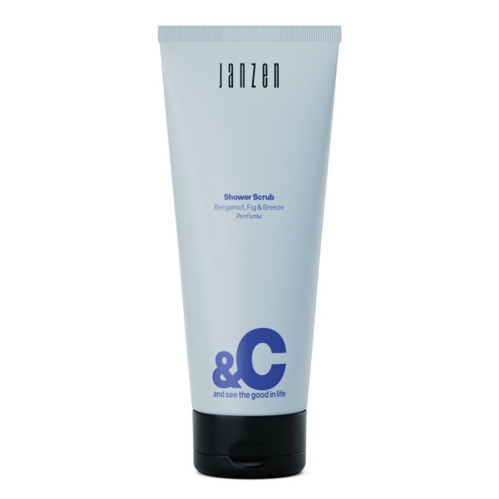 Janzen Shower Scrub &C Bergamot Fig & Breeze 200 ml