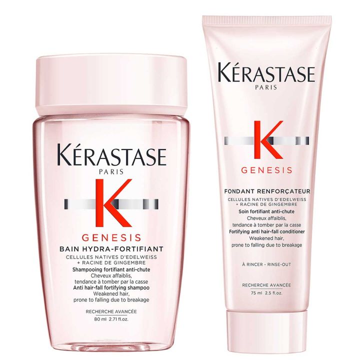 Kerastase genesis mini reisverpakking shampoo conditioner