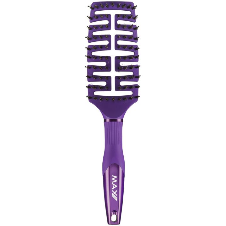 Max Pro Detangler Brush Blueberry Bliss