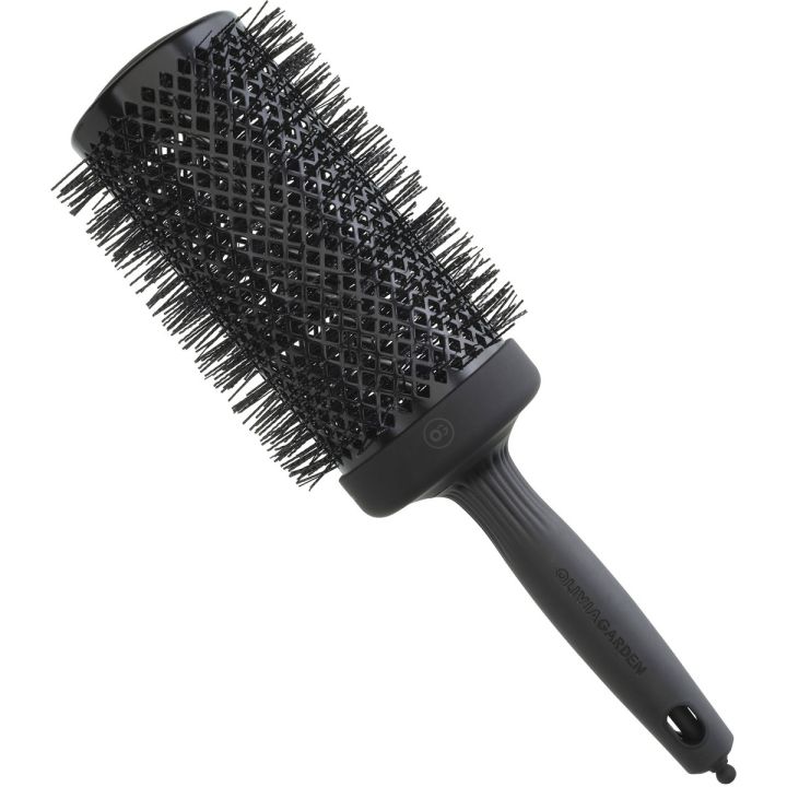 Olivia Garden SPEED SHINE Wavy Bristle Black Label 65 mm