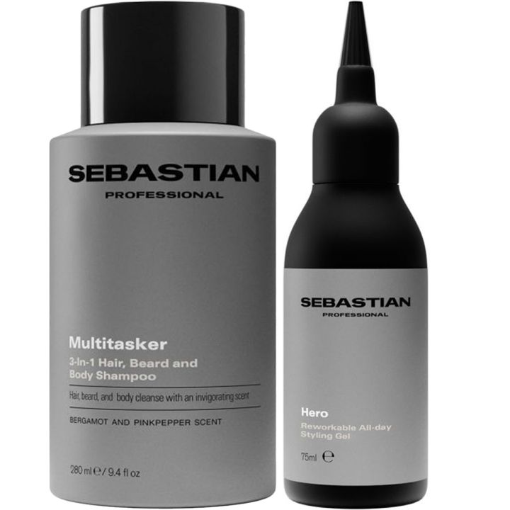 Sebastian 3 1 Multitasker en Styling Gel voor Mannen Voordeelset