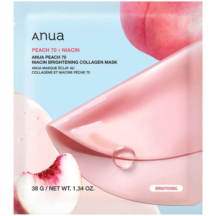Anua Peach 70 Niacin Brightening Collagen Mask