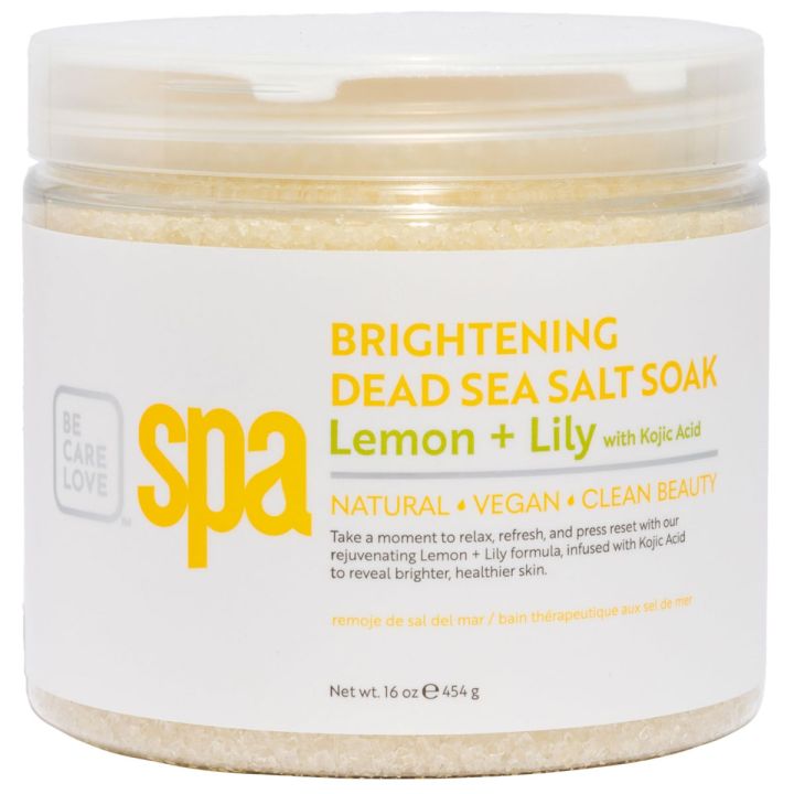 BCL SPA Dead Sea Salt Soak Lemon+Lily 454 gr