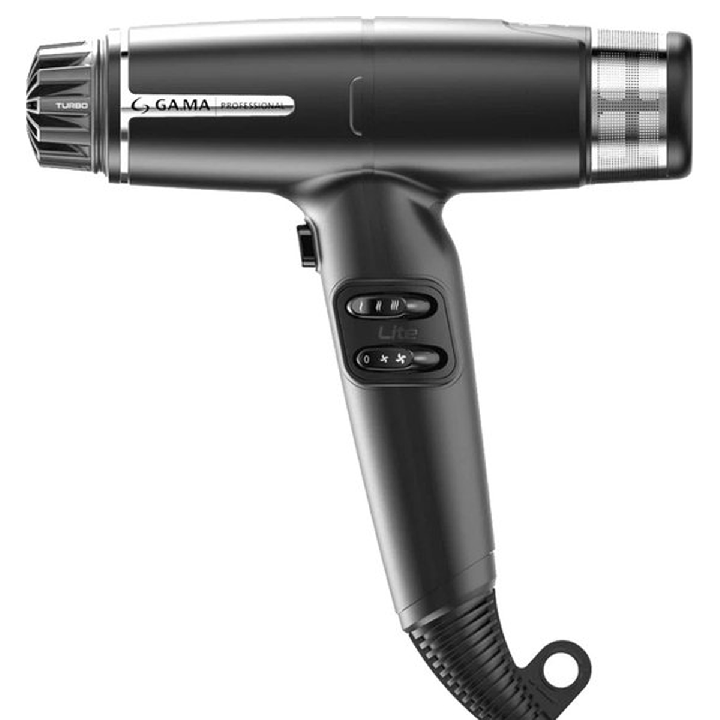 Ga.Ma iQ Hair Dryer Lite Max Zwart
