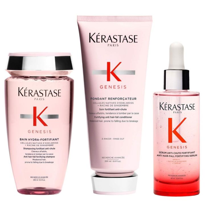 Kérastase Genesis Shampoo + Conditioner + Serum Voordeelset Anti-Haaruitval