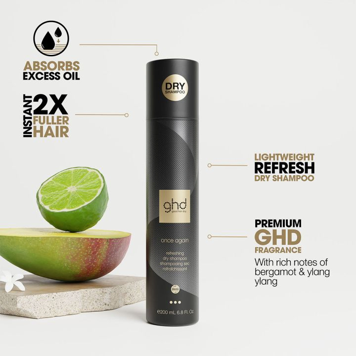 ghd Once Again Refreshing Dry Shampoo 200 ml | Droogshampoo