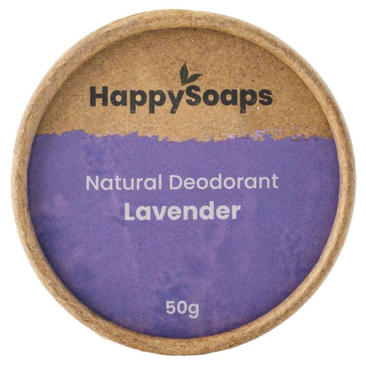 HappySoaps Natuurlijke Deodorant Lavendel 50 gr