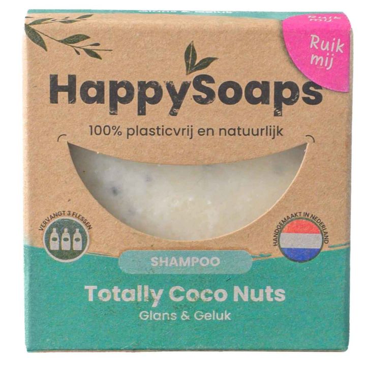 HappySoaps Shampoo Bar Totally Coco Nuts 70 gr