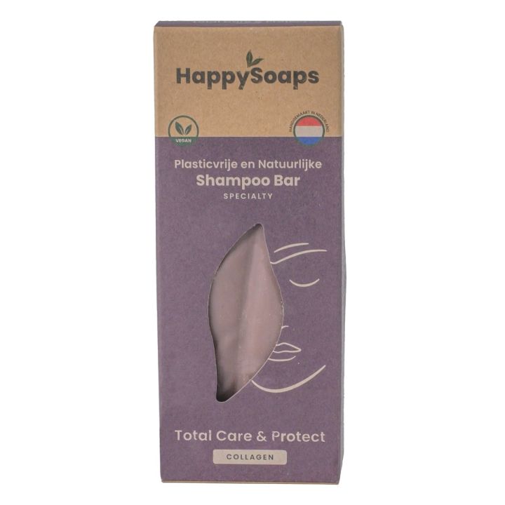 HappySoaps Specialty Shampoo Bar Total Care & Protect 100 gr