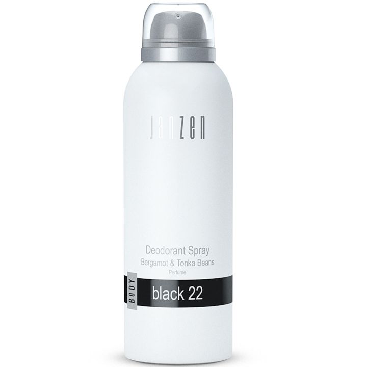 JANZEN Deodorant Spray Black 22 150 ml
