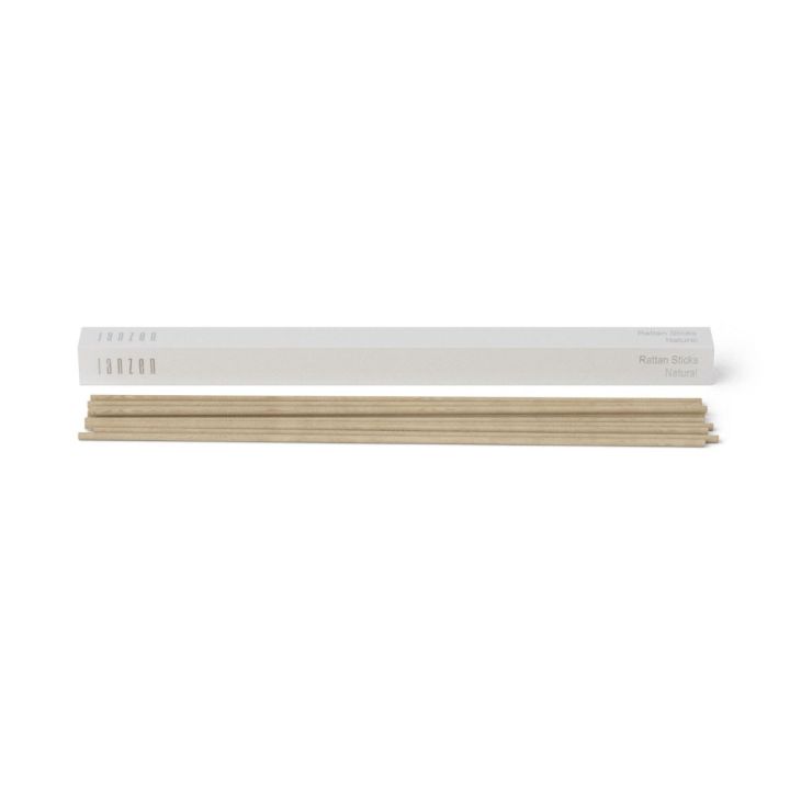 JANZEN Rattan Sticks Naturel In Box 10pcs