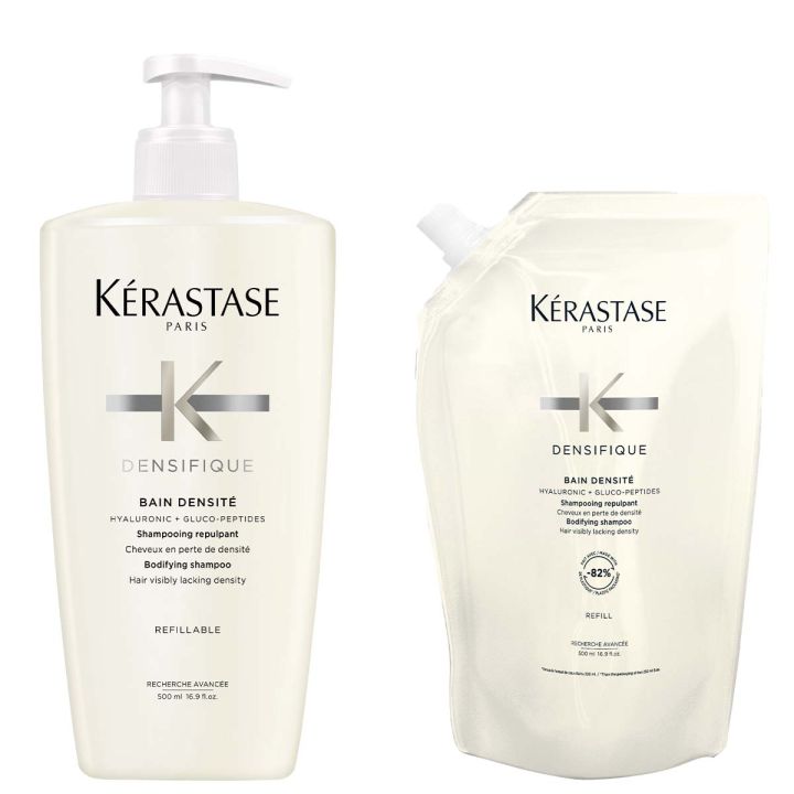 kerastase bain densifique shampoo refill set