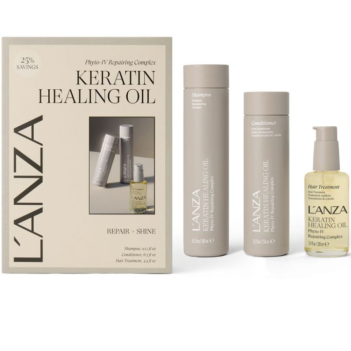 ラテール Oil in Hair Color Treatment 6本セット L'Anza Healing Oil Holiday Set morgen in huis✓